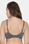 Wacoal Single Layered Non-Wired Full Coverage T-Shirt Bra - Dark Grey — thumbnail 3